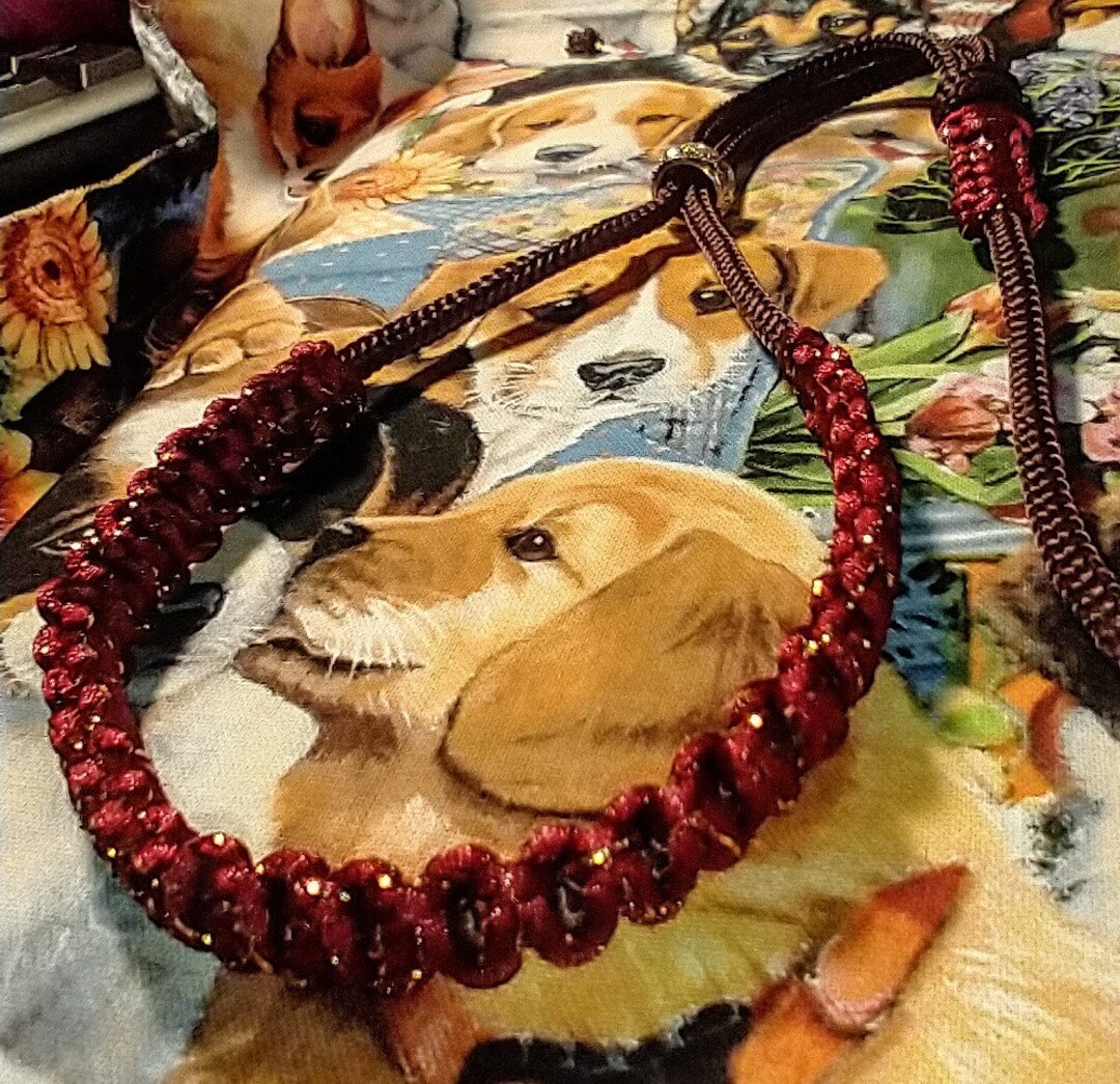 Elegant Dog Show Lead Classic White or Black Dog Show Leads Etsy