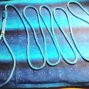 Elegant Dog Show Collar & Show Lead, Great Gift, Custom COLORS, Dog Show lead w/ Smooth or Braided Kindness Neck. Fine Dog Show Slip lead. image 1