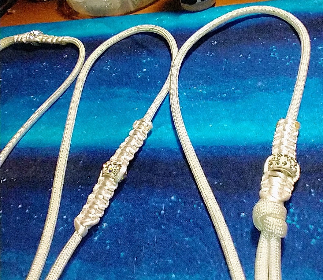 Elegant Dog Show Lead Classic White or Black Dog Show Leads Etsy