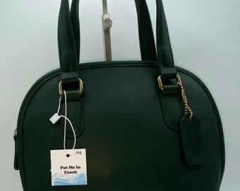 バッグ Vintage Coach Pelham Zip Green Handbag Vintage Coach Pelham Zip Green Handbag | eBay