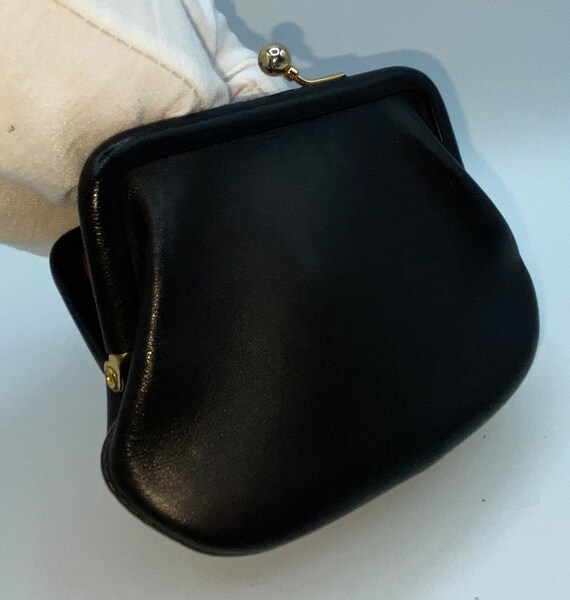 Vintage coach black kisslock - Gem