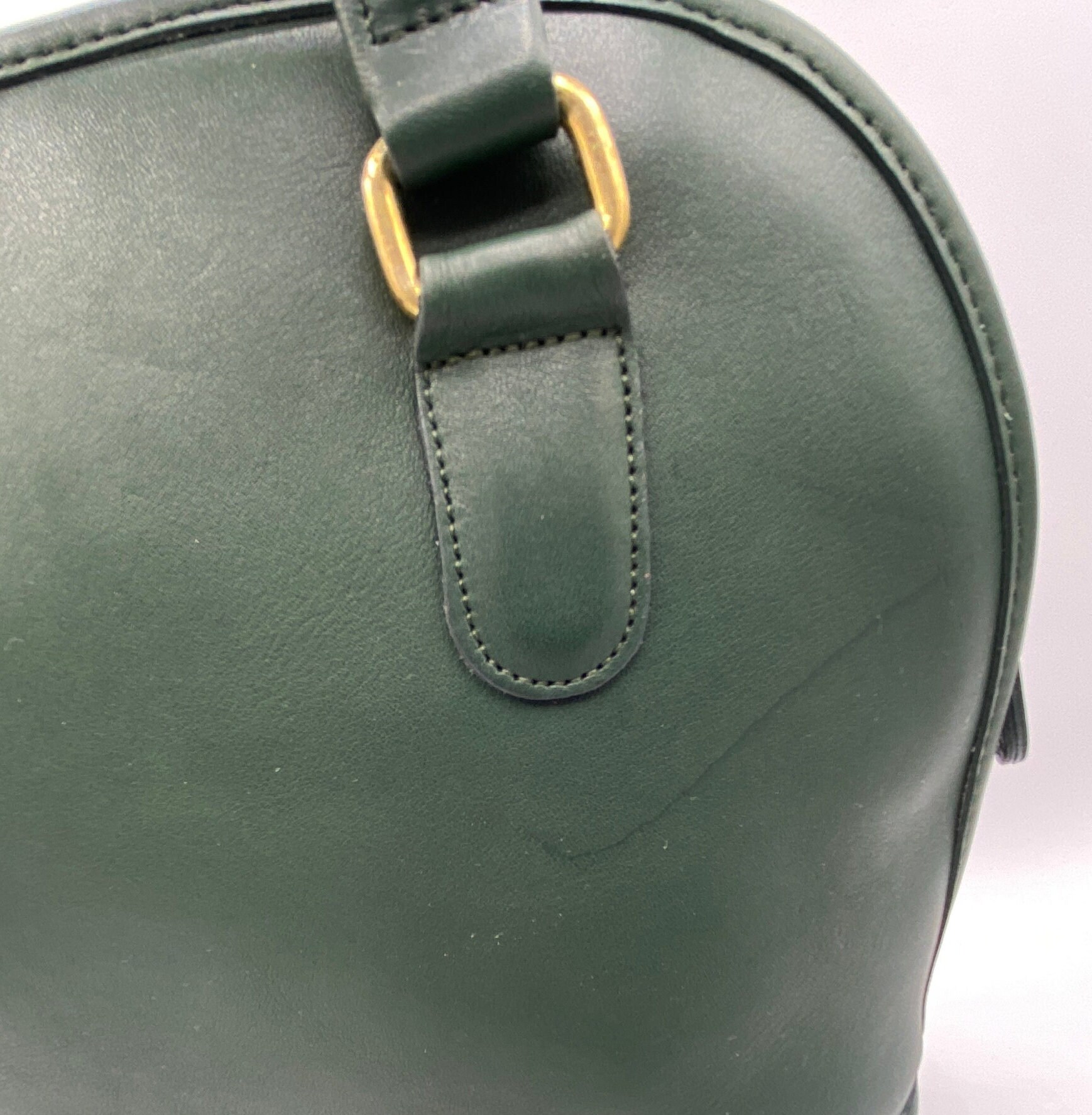 New Vintage Coach 9959 Bottle Green Petite Pelham Zip - Etsy