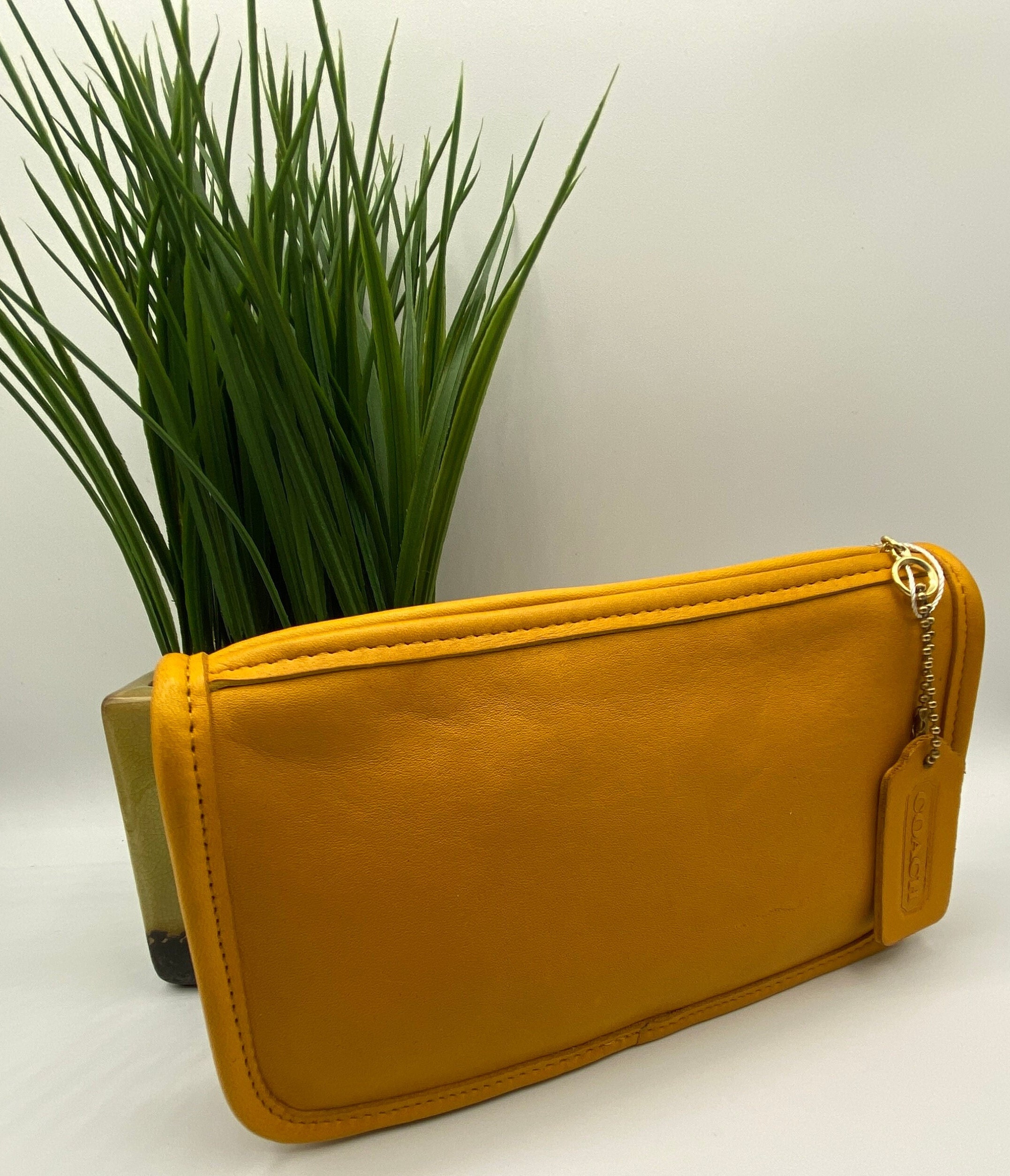 Coach Mustard Yellow Chunky Case 7165 - Etsy