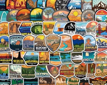 Nationalpark Sticker Pack