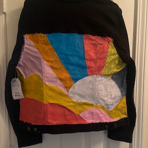 Sunset Hand Painted Jacket