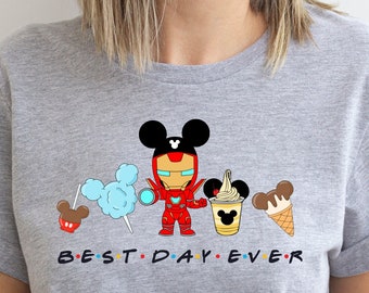 Ironman Best Day Ever Shirt, Avengers Shirts, Baby Ironman, Disney Snacks Shirt, Disney Best Day Ever Shirt, Disney Shirts, Disney Gifts