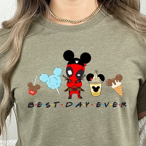 Deadpool Best Day Ever Shirt, Avengers Shirts, Baby Deadpool, Disney Snacks Shirt, Disney Best Day Ever Shirt, Disney Shirts