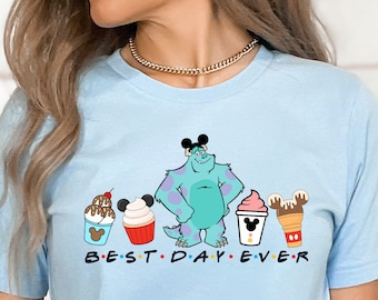 Disney Sully Shirt, Monster Inc. Shirt. Monster Sully Shirt, Monster Inc. Movie Shirt, Sullivan Shirt, Best Day Ever, Disney Movie Shirt