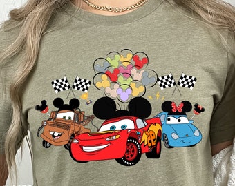 Mater McQueen Sally Friend Shirt, Disney Friend Shirt, Disney Cars Shirt, Disney Matching, Disney Group Shirt, Cars Gift, Couple Shirt