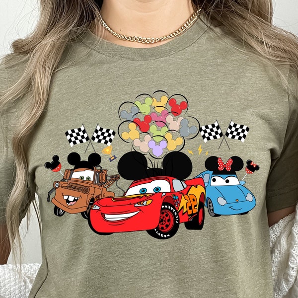 Mater McQueen Sally Friend Shirt, Disney Friend Shirt, Disney Cars Shirt, Disney Matching, Disney Group Shirt, Cars Gift, Couple Shirt