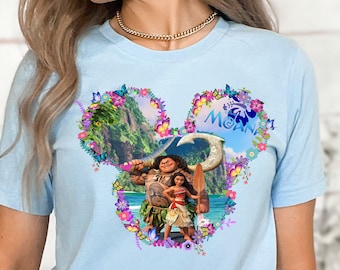 Moana and Maui Shirt, Disney Moana Shirt, Maui Shirt, Moana Gift Shirt, Moana Mickey Shirt, Moana Family Shirt, Moana Movie