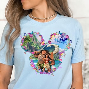 Moana and Maui Shirt, Disney Moana Shirt, Maui Shirt, Moana Gift Shirt, Moana Mickey Shirt, Moana Family Shirt, Moana Movie
