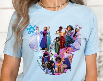 Encanto and Frozen On Ice Shirts, Elsa On Ice Tees, On Ice Birthday Shirts, Encanto Toddler Shirts, Disney Family Trip