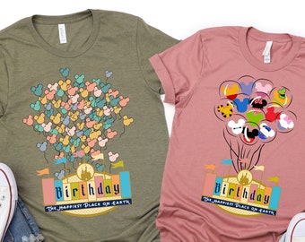Family Disney Birthday Vacation, Birthday Matching Shirts, Disney Birthday Trip Shirt, Disney Birthday Squad, Kids Birthday Shirts