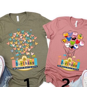 Family Disney Birthday Vacation, Birthday Matching Shirts, Disney Birthday Trip Shirt, Disney Birthday Squad, Kids Birthday Shirts