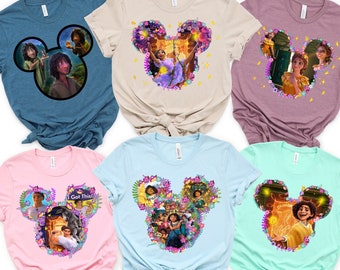 Encanto Madrigal Family Shirt, Encanto Mickey Ears, Encanto Group Shirts, Disney Trip, Isabela, Dolores, Luisa, Mirabel, Bruno