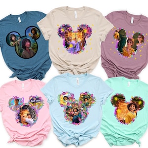 Encanto Madrigal Family Shirt, Encanto Mickey Ears, Encanto Group Shirts, Disney Trip, Isabela, Dolores, Luisa, Mirabel, Bruno