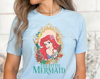 Vintage The Little Mermaid Shirt, Ariel Shirt, Disney Princess Shirt, Mermaid Gift Shirt, Princess Shirt, Ariel Gift Shirt