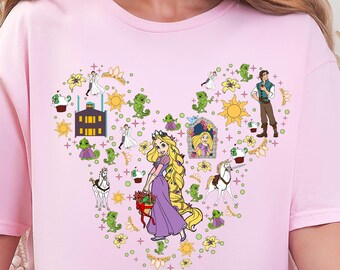Rapunzel Shirt, Princess Rapunzel Shirt, Mickey Ears Themed, Disney Rapunzel Shirt, Disney Princess Matching, Disney Princess, Tangled Movie