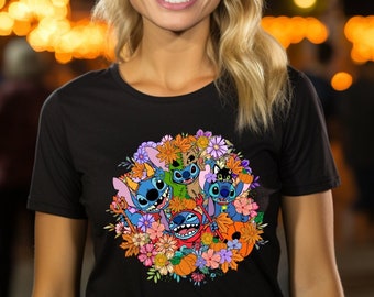 Stitch Halloween Themed Shirts, Disney Halloween Shirt, Disney Stitch Tee, Stitch Halloween Costume, Stitch Fall, Halloween Gift Shirt