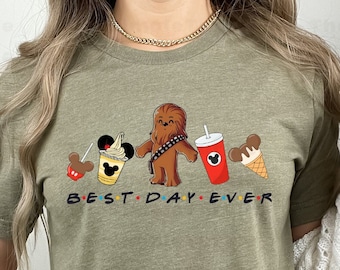 Chewbacca Star Wars Best Day Ever Snacks Shirt,Disney World Snacks Shirt,Disney Star Wars Shirt,Disney Travel Shirt, Disneyland Trip Shirt