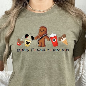 Chewbacca Star Wars Best Day Ever Snacks Shirt,Disney World Snacks Shirt,Disney Star Wars Shirt,Disney Travel Shirt, Disneyland Trip Shirt