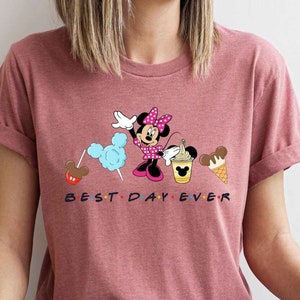 Best Day Ever Minnie Mouse Shirt, Best Day of Minnie Mouse Shirt, Disney Snacks Shirt, Disney World Shirt,Disney Travel Tee, Disney Gift Tee