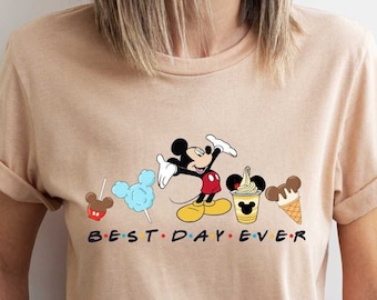 Disney Mickey Mouse Best Day Ever Shirt, Disney Mickey Ears, Disney Best Day Ever Shirt, Disney Snacks Shirt, Disney Shirts, Disney Gift Tee