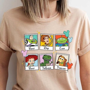 Toy Story Best Day Ever Shirt, Woody and Buzz Shirt, Best Friends Forever Shirt, Disney Besties Shirt, Disney Friends Shirt, Disney Gift Tee Bild 1