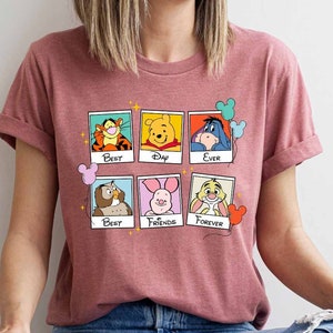Disney Winnie the Pooh Characters Shirt, Disney Best Day Ever, Tigger and Piglet,  Disney Winnie the Pooh Friends Tee, Disney Vacation