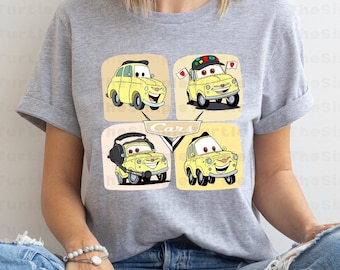 Disney Cars Movie Luigi Shirt,Disney Luigi Travel Shirt, Luigi Gift Shirt, Disney Family Vacation With Luigi, Disney Cars Shirt,Pixar Cars