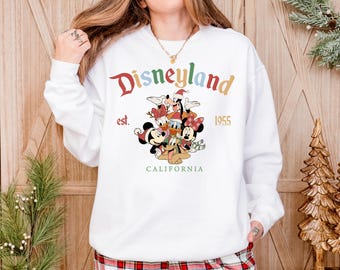 Camiseta navideña de Disneyland, camiseta de Disney California, camiseta de Disneyland, camiseta navideña, camiseta de Disneyland California, vacaciones en Disney