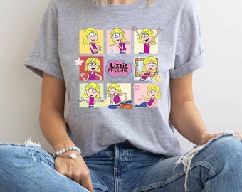 Disney Lizzie McGuire Shirt, Emotions of Lizzie Shirt, Disney Movie Shirt, Cartoon Lizzie Shirt, This is What Dreams Are Made Of, Gift Shirt