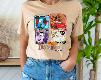 Halloween Cars Shirt, Disney Halloween Cars Shirt, McQueen Shirt, Mater Shirt, Guido Shirt, Halloween Gift Shirt, Halloween 2023