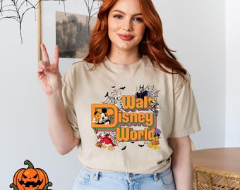 Walt Disney World Halloween Shirt, Disney Halloween Themed Shirt, Mickey Mouse Halloween Shirt, Mickey and Friends Halloween Shirt