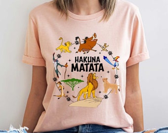 Hakuna Matata Animal Kingdom, Hakuna Matata Shirt, Lion King Shirt, Safari Shirt, Lion King Simba, Timon Simba Pumbaa Shirt, Disney Shirt