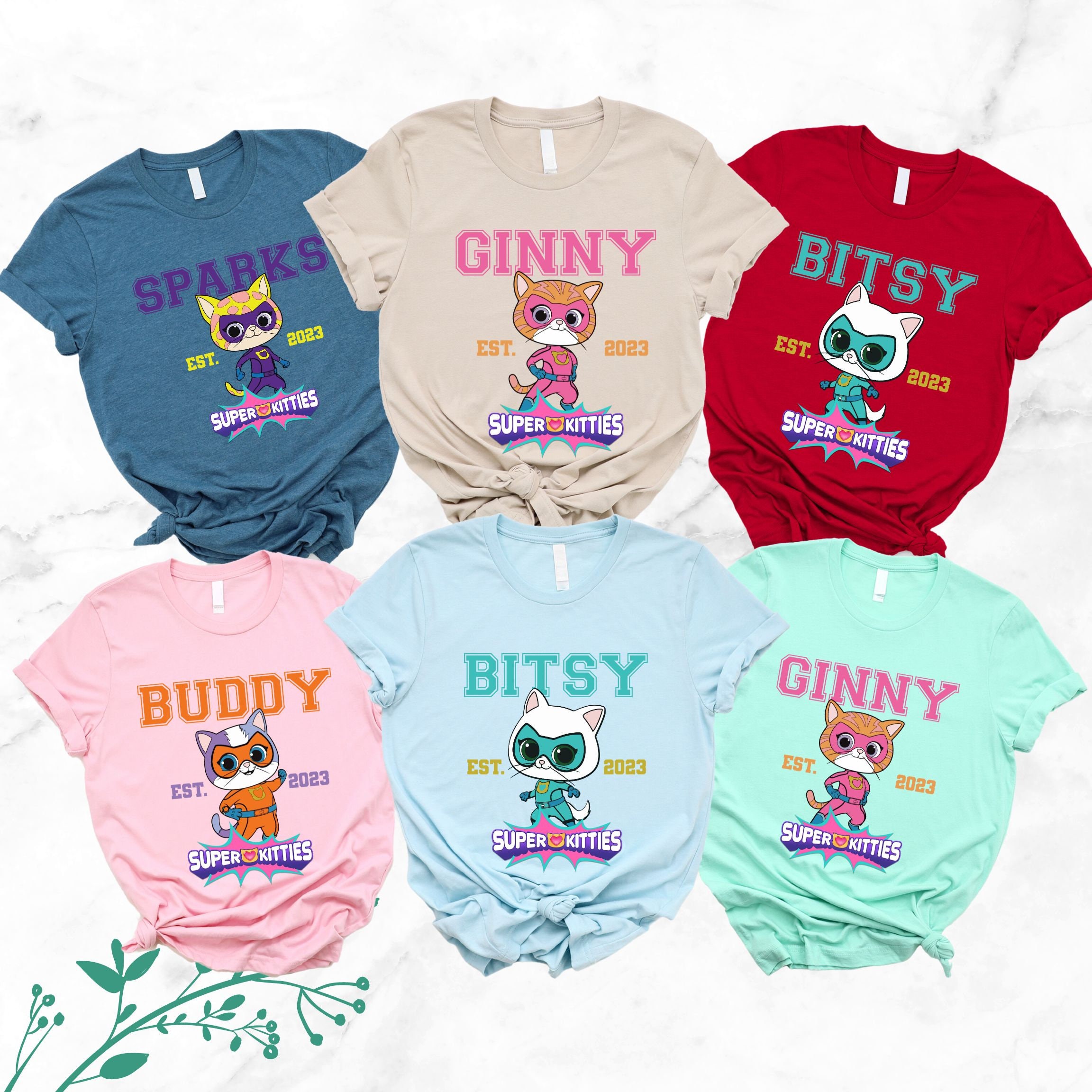 Disney Super Kitties Matching Shirt, Super Kitties Ginny