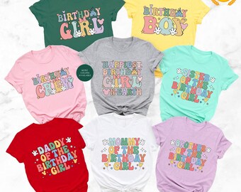 Disney Birthday Family Matching Shirt, Birthday Boy Birthday Girl Shirts, Dady of The Birthday Girl, Best Birthday Ever, Disney Birthday