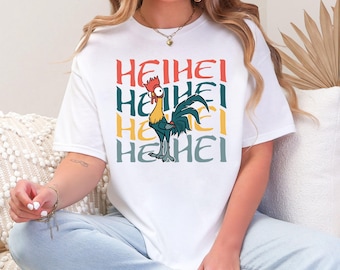 Heihei Shirt, Disney Moana Movie Character, Hei Hei the Rooster Shirt, Moana Group Shirt, Moana Matching Shirt, Disney Heihei Gift Shirt