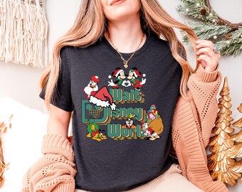 Christmas Walt Disney World Shirt, Disney Christmas Shirt, Walt Disney World, Christmas Themed, WDW Christmas Hoodie, Mickey And Friends