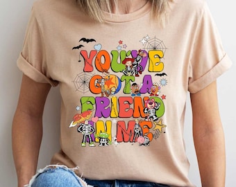 Toy Story Halloween Shirt: Woody, Jessie, and Friends Cotton Tee