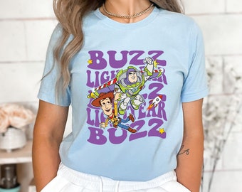 Disney Buzz Lightyear Shirt, Disney Woody and Buzz Lightyear Shirt, Disney Toy Story Movie Shirt, Disney Trip Shirt,  Toy Story Travel Shirt