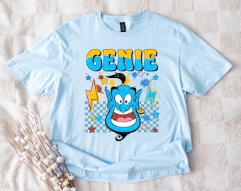 Disney Genie Shirt, Vintage Themed Genie Shirt, Aladdin Genie Shirt, Vintage Genie Shirt, Disney Aladdin Genie Shirt, Genie Hoodie