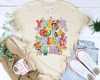 Toy Story You've Got A Friend In Me Shirt, Toy Story Shirt, Woody Shiry, Disney Movie Shirt, Buzz Shirt, Toy Story Characters Shirt