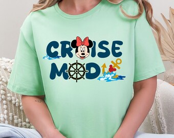 Cruise Mode Shirt, Disney Cruise Shirt, Minnie Cruise Shirt, Disney Vacation, Cruise Vacation, Minnie Mouse Cruise, Minnie Cruise Mode Shirt