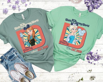 Disney Frozen Shirt, Elsa and Anna Shirt, Disney Elsa, Princess Anna, Disney Princess, Girl Shirts, Disney Group Shirt, Disney Gift Shirt