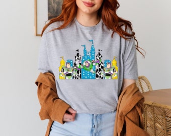 Disney Toy Story Buzz Lightyear Shirt, Disney Castle Buzz Lightyear Shirt, Disney Toy Story Movie Shirt, Disney Buzz Lightyear Shirt