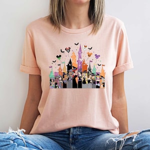 Disney Princess Halloween Shirt, Disney All Princess, Halloween Princess Shirt, Halloween Gift, Halloween Trip Tee,Disney Halloween Tee