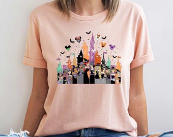 Disney Princess Halloween Shirt, Disney All Princess, Halloween Princess Shirt, Halloween Gift, Halloween Trip Tee,Disney Halloween Tee