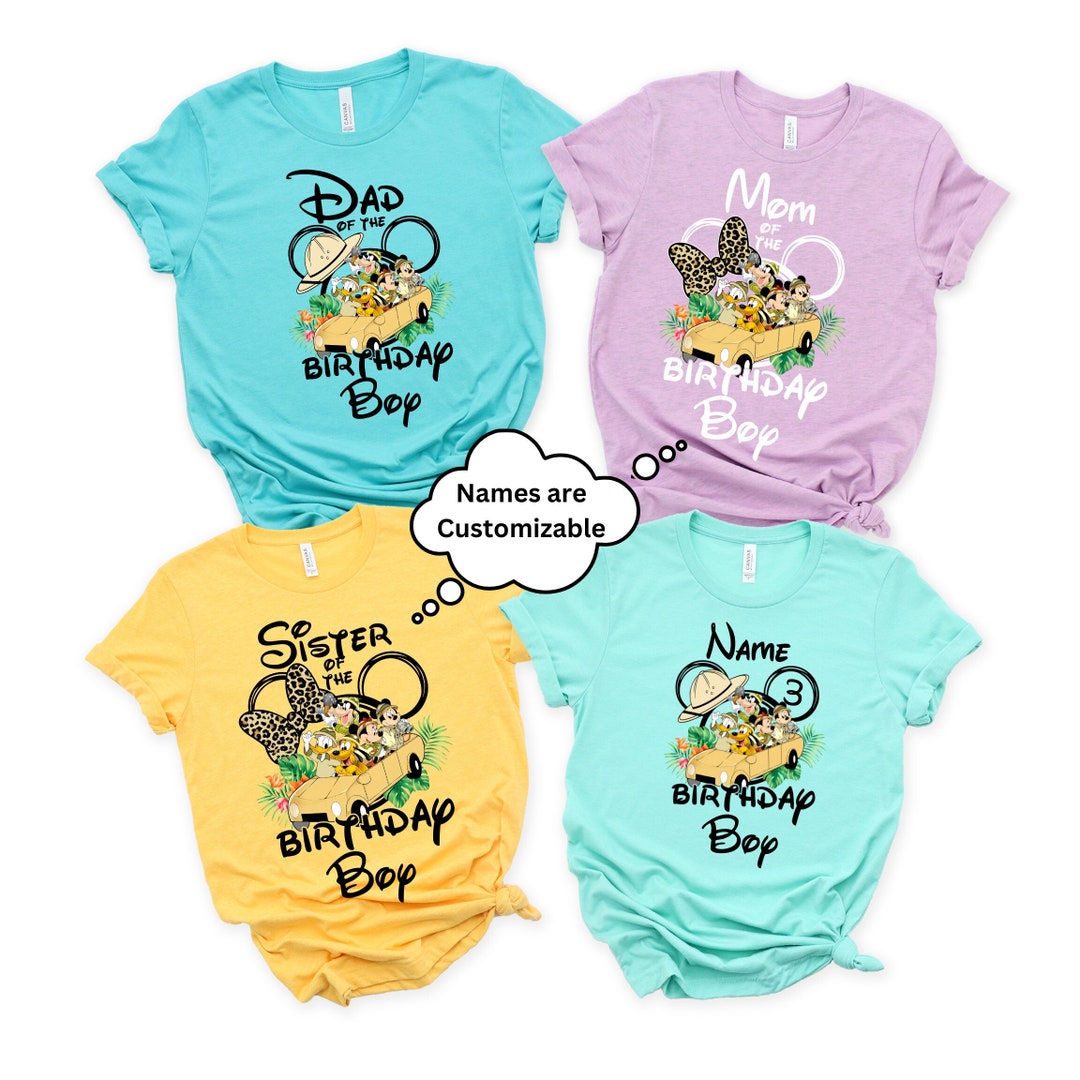 Animal Kingdom Birthday Shirts, Matching Birthday Shirts, Animal Kingdom Trip, Disney Safari
